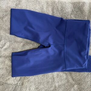 Womens Lululemon wunder train legging 25”